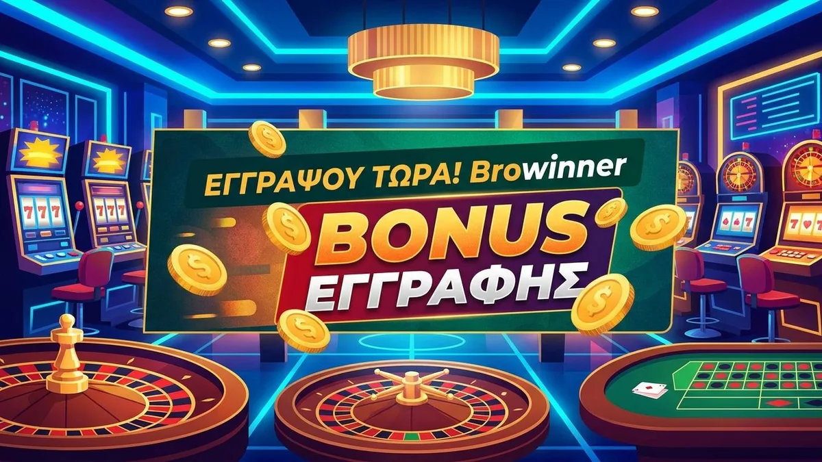 Εγγραφή με bonus στο Browinner